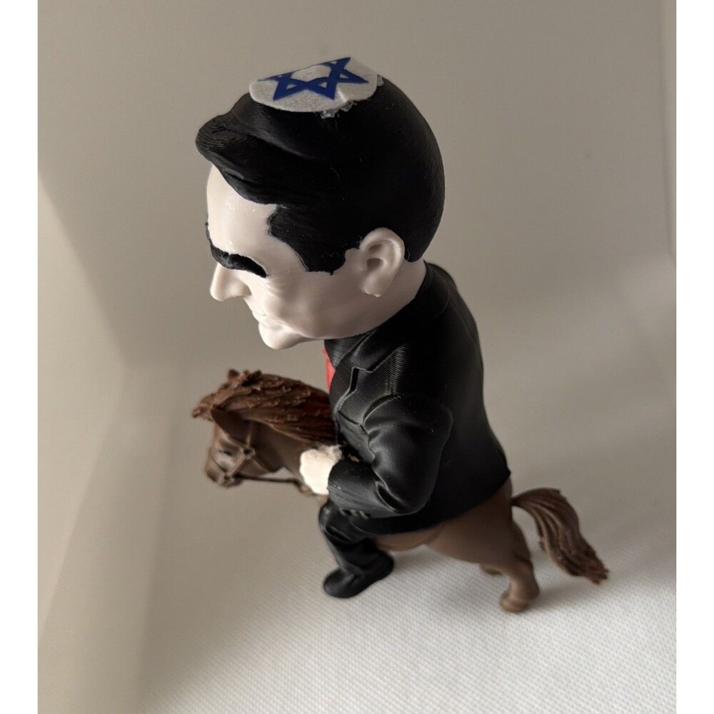 Ben Shapiro Riding A Midget Horse Candace Owens Figurine 6” F You Ben Shapiro ! - Picture 8 of 13